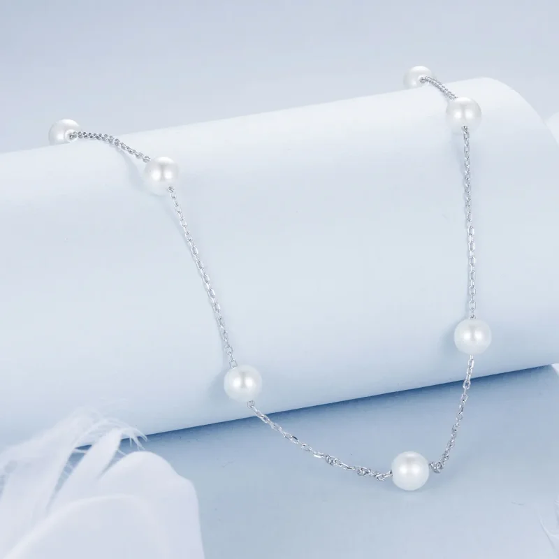 (slika za) Ogrlica PANDORA Style Gypsophila - BSN389 - Ogled 2