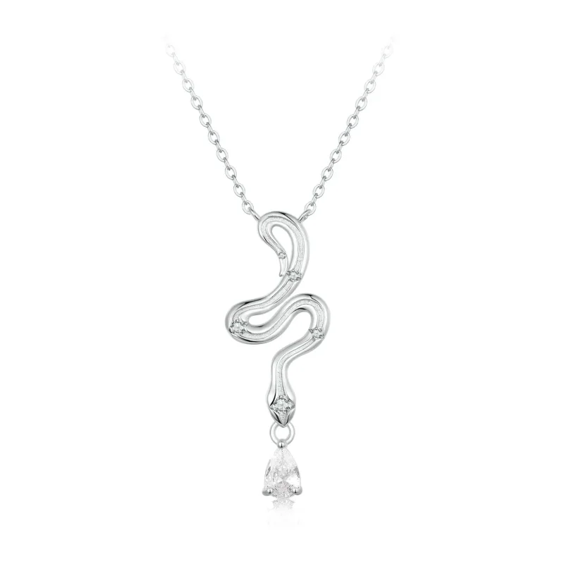 (slika za) Ogrlica PANDORA Style Snake - BSN385 - Slika izdelka