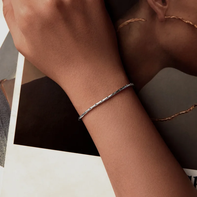 (slika za) Osnovna modna zapestnica PANDORA Style - BSB173 - Ogled 4