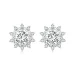 PANDORA Style Brilliant Beauty 0,5ct uhani iz moissanita (dva certifikata) - MSE048