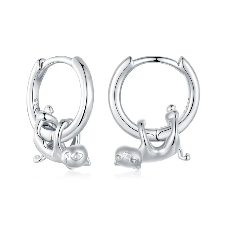 PANDORA Style Cute sponke za mačja ušesa - SCE1756
