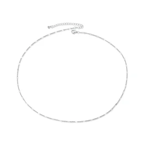 (slika za) PANDORA Style Izjemna bleščeča osnovna ogrlica - SCA030