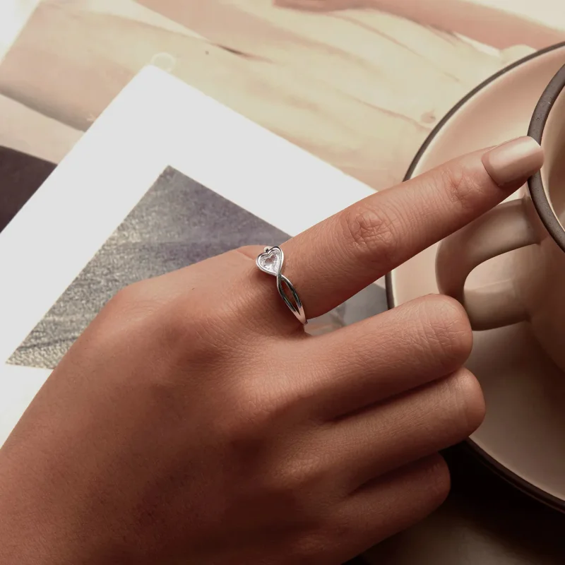 (slika za) PANDORA Style Love Infinity Prstan - BSR550 - Ogled 5