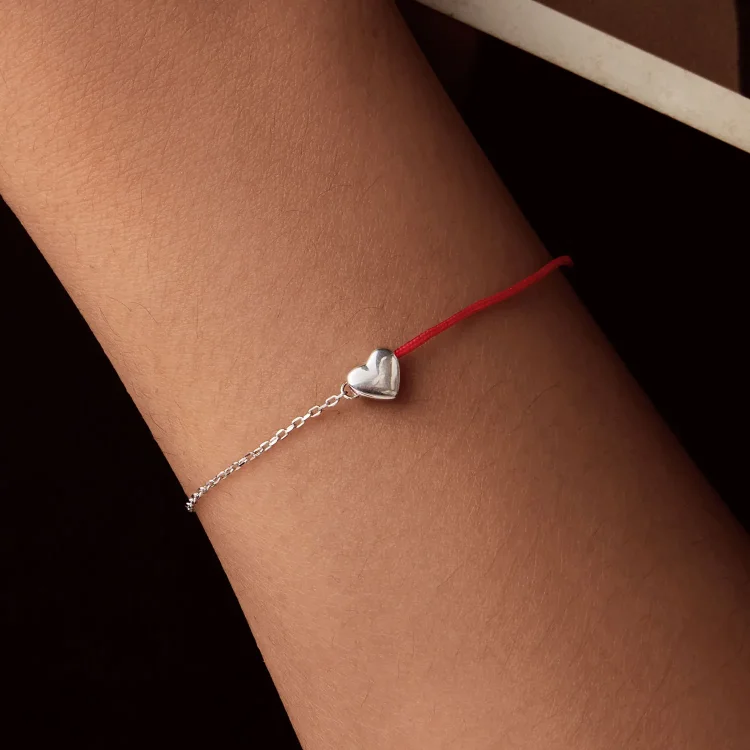 PANDORA Style Love rdeča zapestnica z vrvicami - BSB180