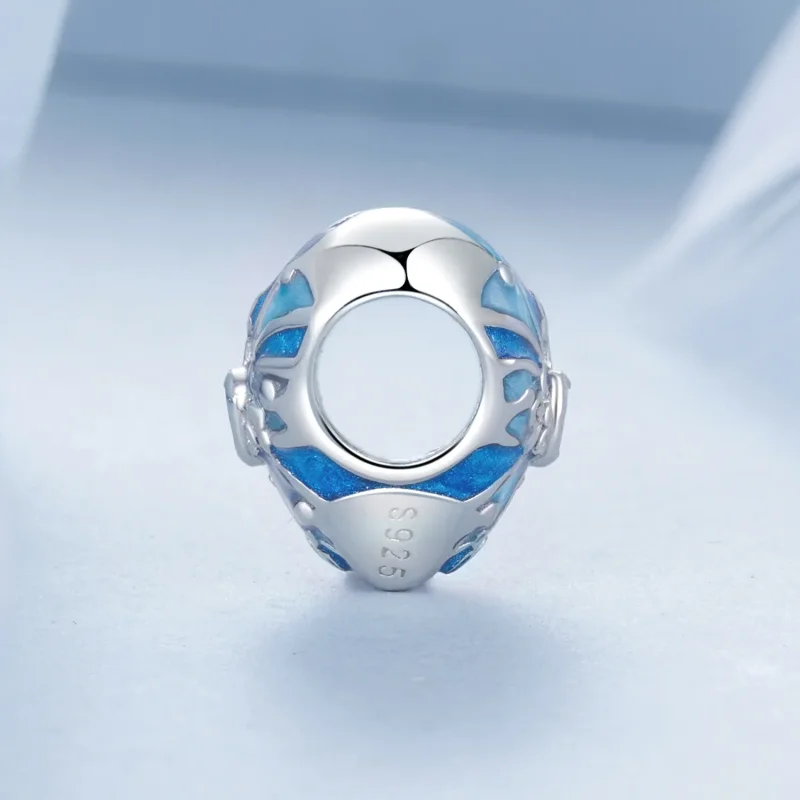 (slika za) PANDORA Style Obesek s križem v obliki srca - BSC1024 - Ogled 3