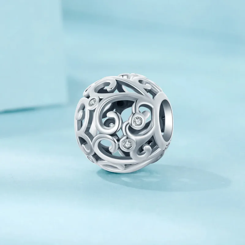 (slika za) PANDORA Style Obesek za kodrasto travo - SCC2785 - Ogled 2