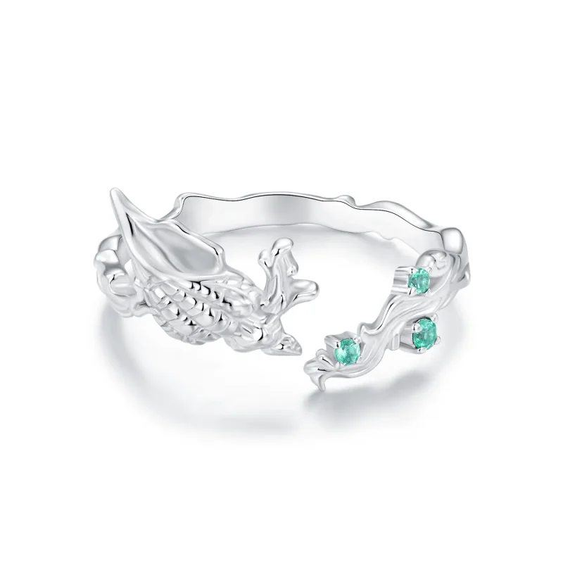 (slika za) PANDORA Style odprt obroč iz školjke - BSR554-E - Slika izdelka