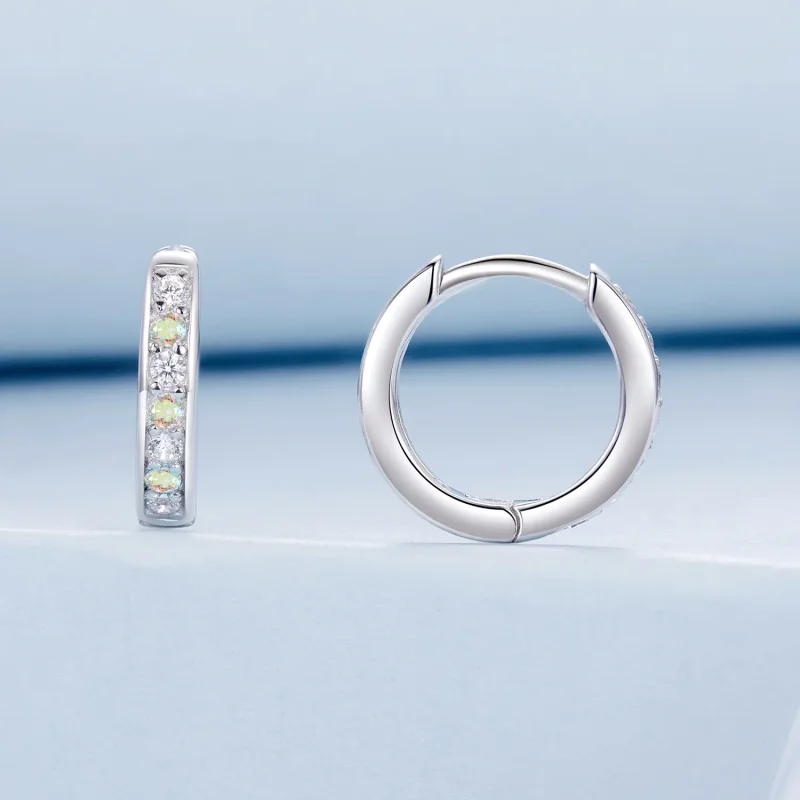 (slika za) PANDORA Style Pisani uhani iz cirkonija - BSE1033 - Ogled 2