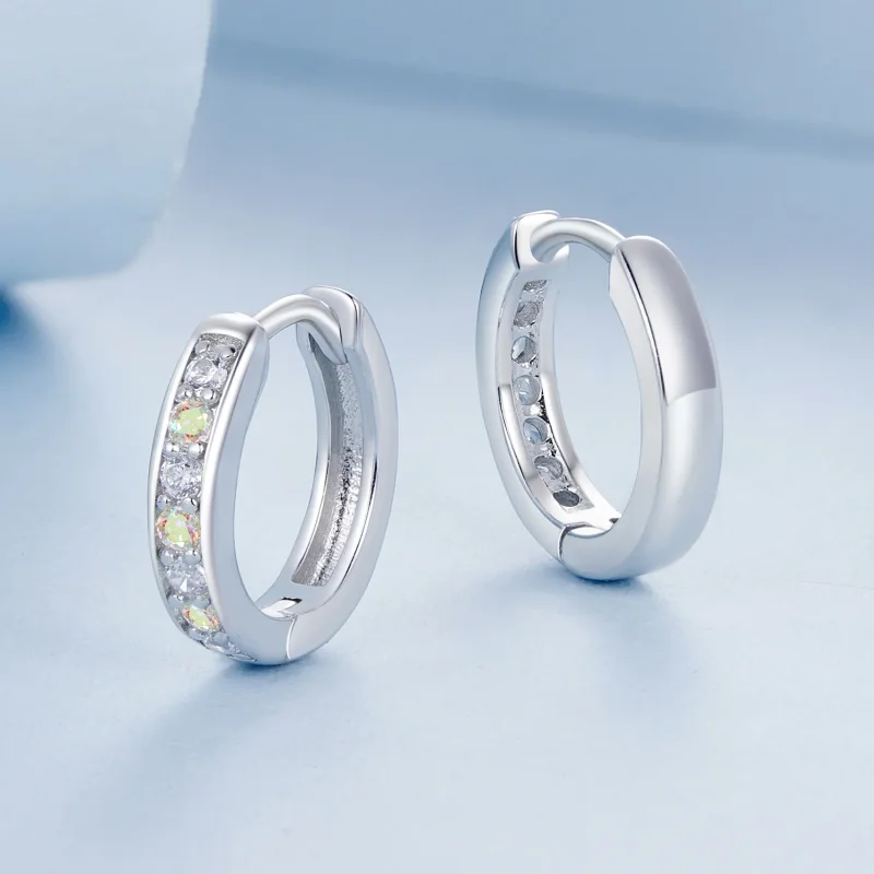 (slika za) PANDORA Style Pisani uhani iz cirkonija - BSE1033 - Ogled 3