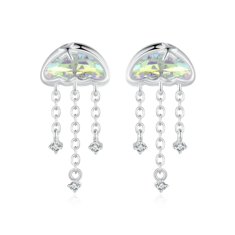 PANDORA Style Pisani uhani z meduzami - SCE1742
