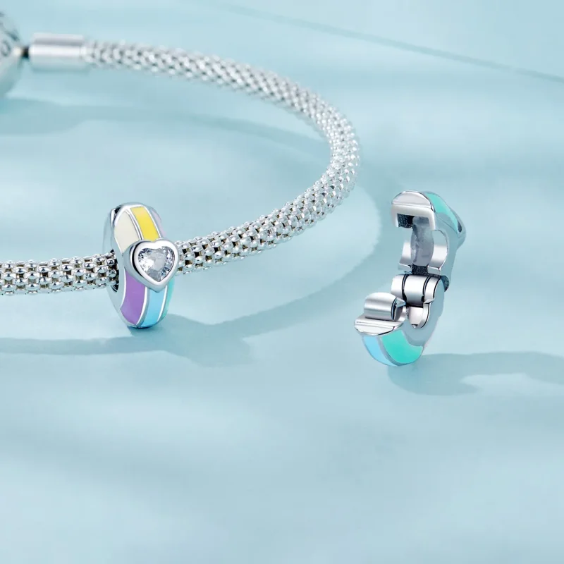 (slika za) PANDORA Style Rainbow zaponka za pozicioniranje - SCC2782 - Ogled 4