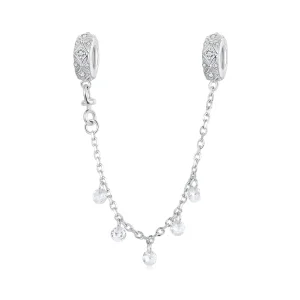 (slika za) PANDORA Style Reliefna silikonska varnostna veriga - BSC1012