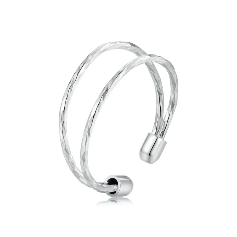 (slika za) PANDORA Style Simple dvojni prstan - SCR1026-E - Slika izdelka