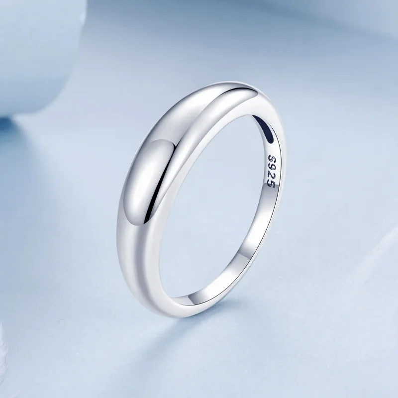 (slika za) PANDORA Style Smooth preprost prstan - BSR558 - Ogled 2