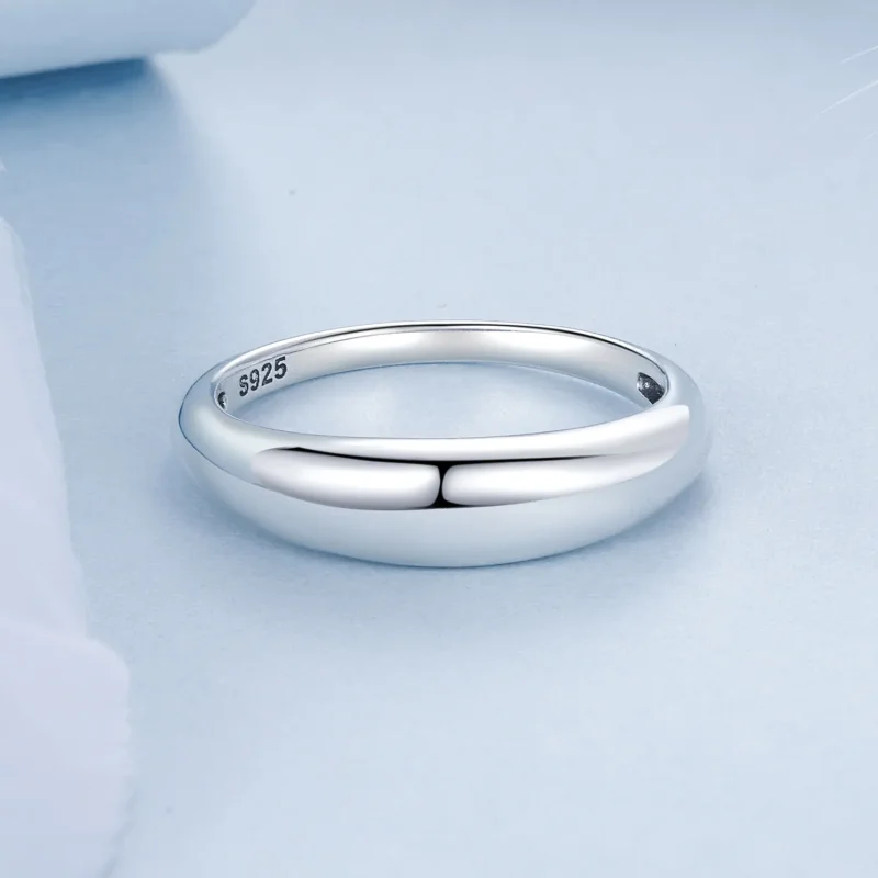 (slika za) PANDORA Style Smooth preprost prstan - BSR558 - Ogled 3