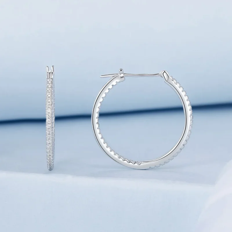 (slika za) PANDORA Style Svetleči uhani - BSE1023-L - Ogled 2