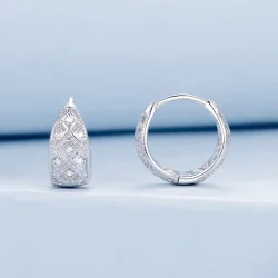 PANDORA Style Vintage čipkasti uhani - BSE1035