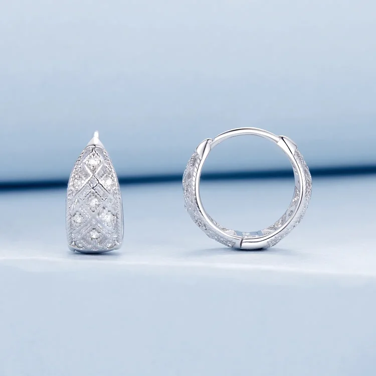 PANDORA Style Vintage čipkasti uhani - BSE1035