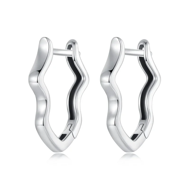 (slika za) PANDORA Style Wave uhani - SCE1761 - Slika izdelka