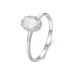 Prstan PANDORA Style Brilliant Beauty 1ct iz moissanita (z enim certifikatom) - MSR049 Prstan PANDORA Style Brilliant Beauty 1ct iz moissanita (z enim certifikatom) - MSR049