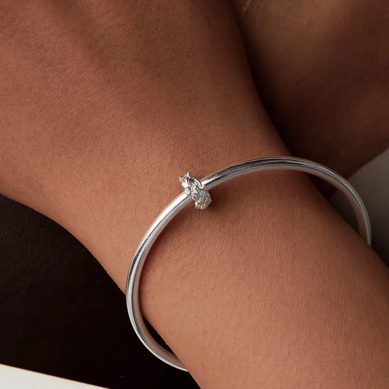 (slika za) Silikonski distančni obesek PANDORA Style Blue Ocean - BSC1019 - Ogled 7