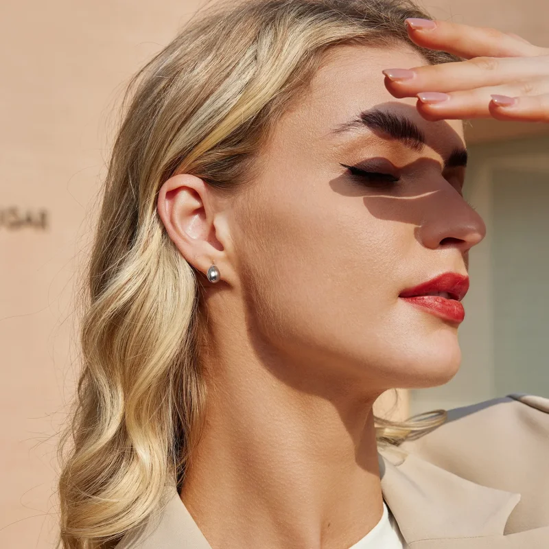 (slika za) Srebrni uhani v obliki solze PANDORA - BSE1014 - Ogled 7