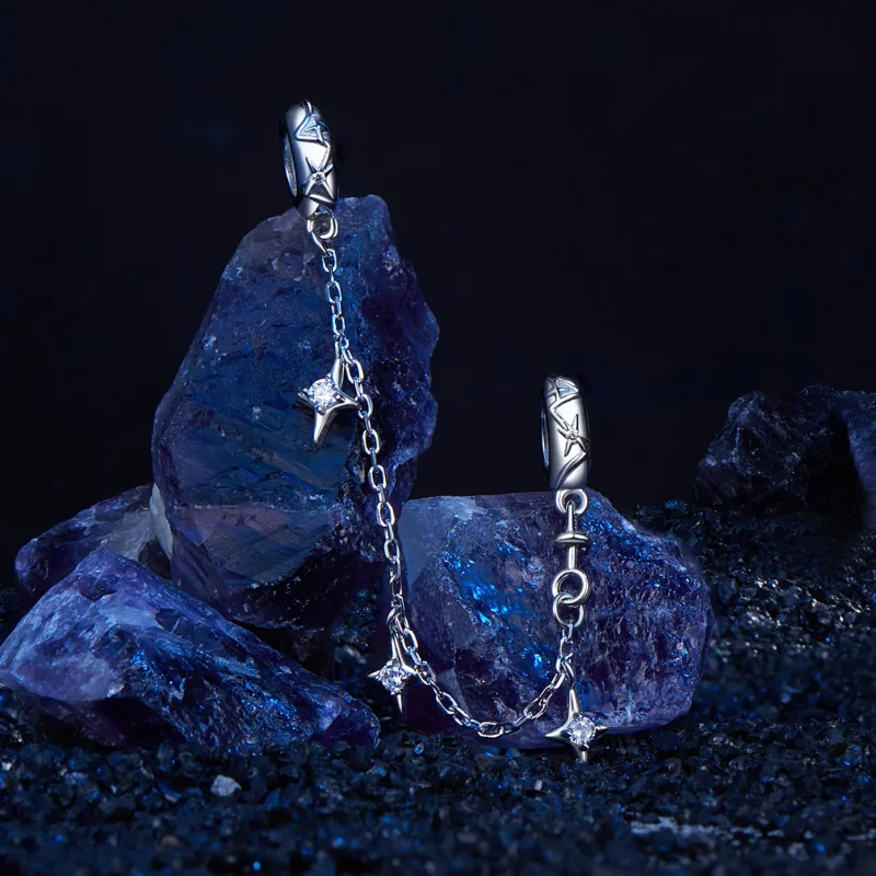 (slika za) Varnostna veriga PANDORA Style Starburst - SCC2789 - Ogled 2