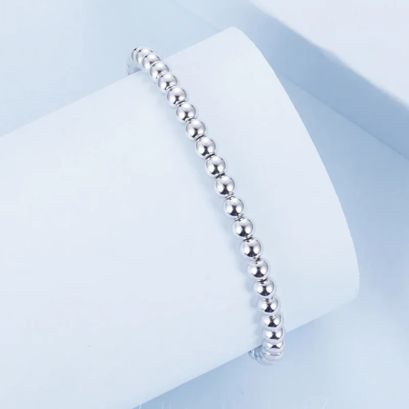 (slika za) Zapestnica iz srebrnih kroglic v stilu PANDORA - BSB175 - Ogled 2