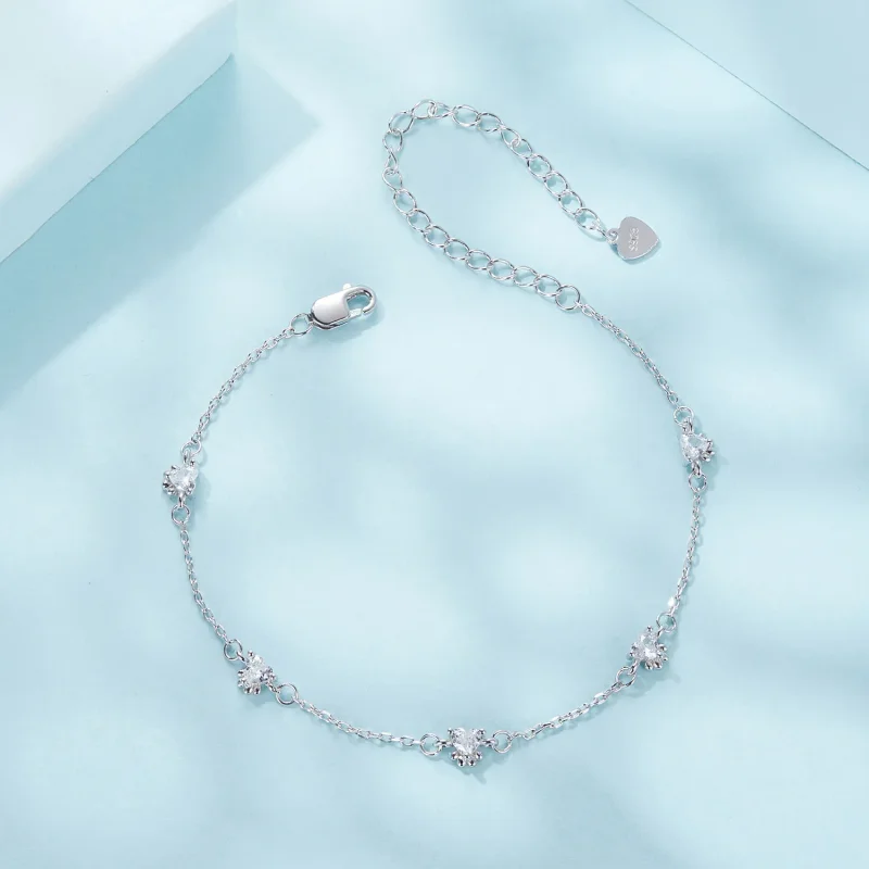 (slika za) Zapestnica s pasjo šapo v stilu PANDORA - SCB271 - Ogled 3