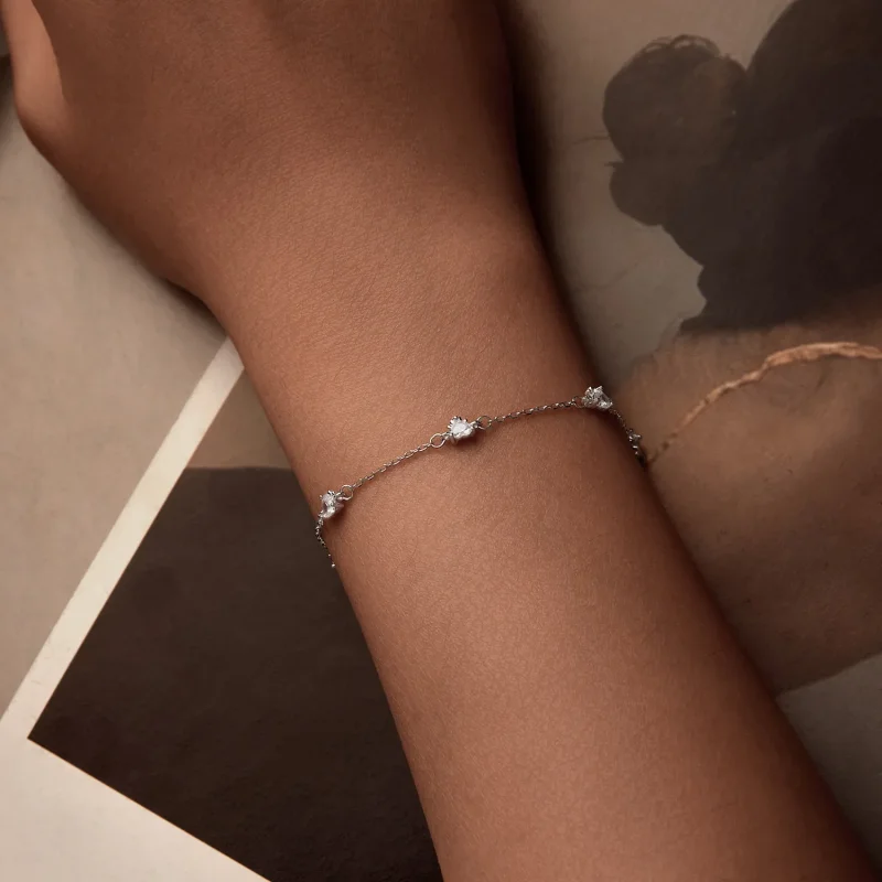 (slika za) Zapestnica s pasjo šapo v stilu PANDORA - SCB271 - Ogled 4