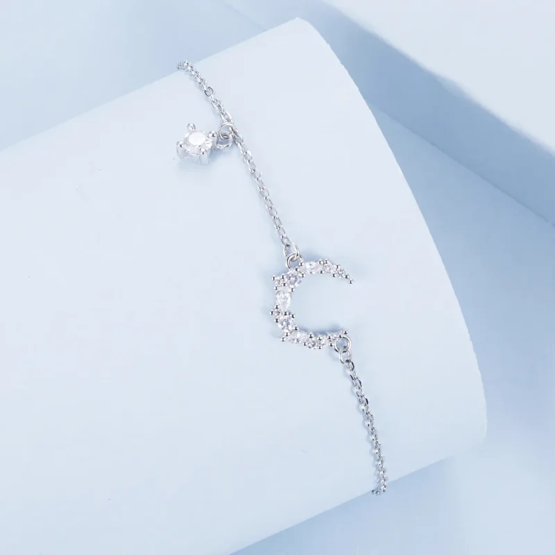 (slika za) Zapestnica v stilu PANDORA Moonlight - BSB174 - Ogled 2