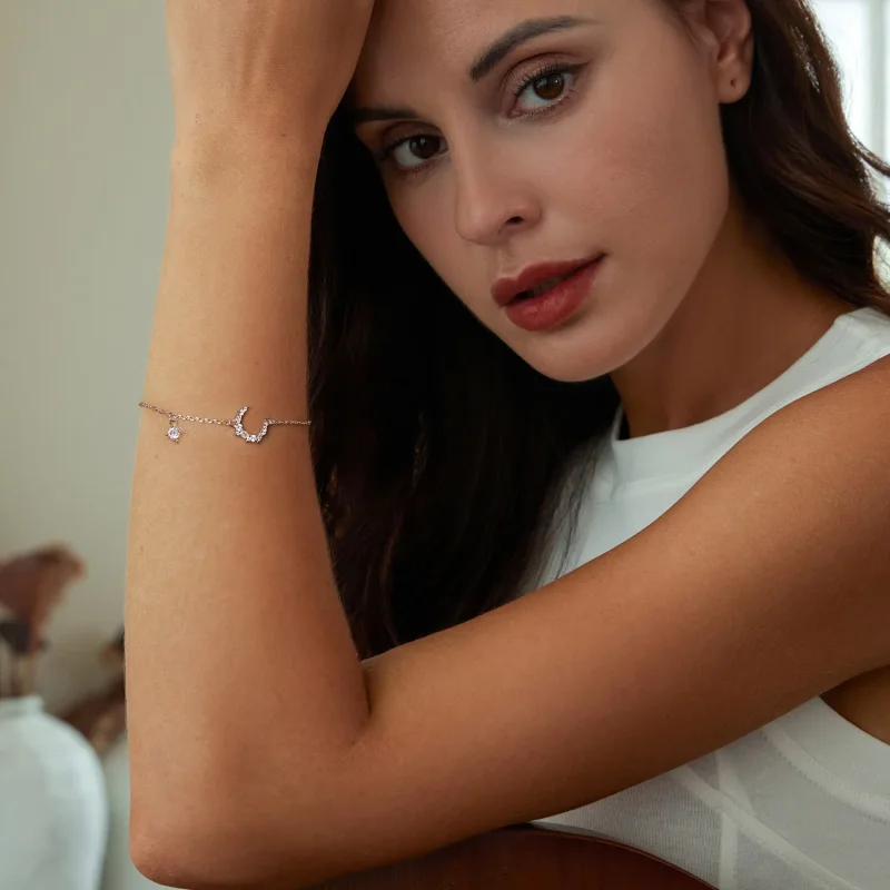 (slika za) Zapestnica v stilu PANDORA Moonlight - BSB174 - Ogled 6