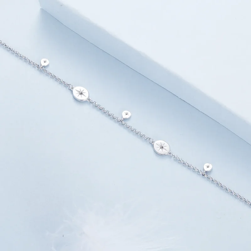 (slika za) Zapestnica z resicami v stilu PANDORA - BSB182 - Ogled 4