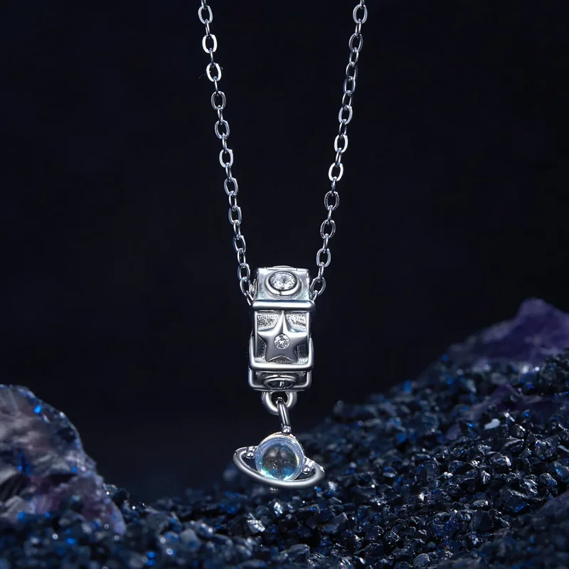 (slika za) Zaponka za pozicioniranje Alien Planet v slogu PANDORA - SCC2790 - Ogled 3