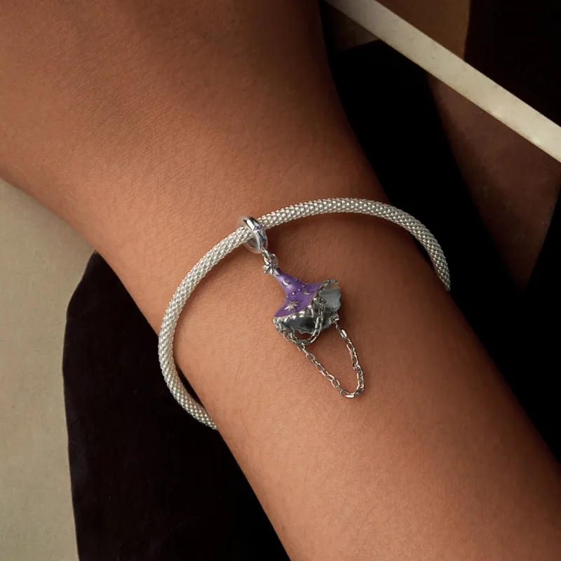 (slika za) Čarovniški klobuk v stilu PANDORA, ki sveti v temi - SCC2894 - Ogled 7