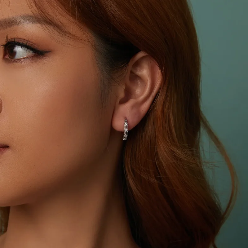 (slika za) Čipkasti uhani v stilu PANDORA - BSE1101 - Ogled 9