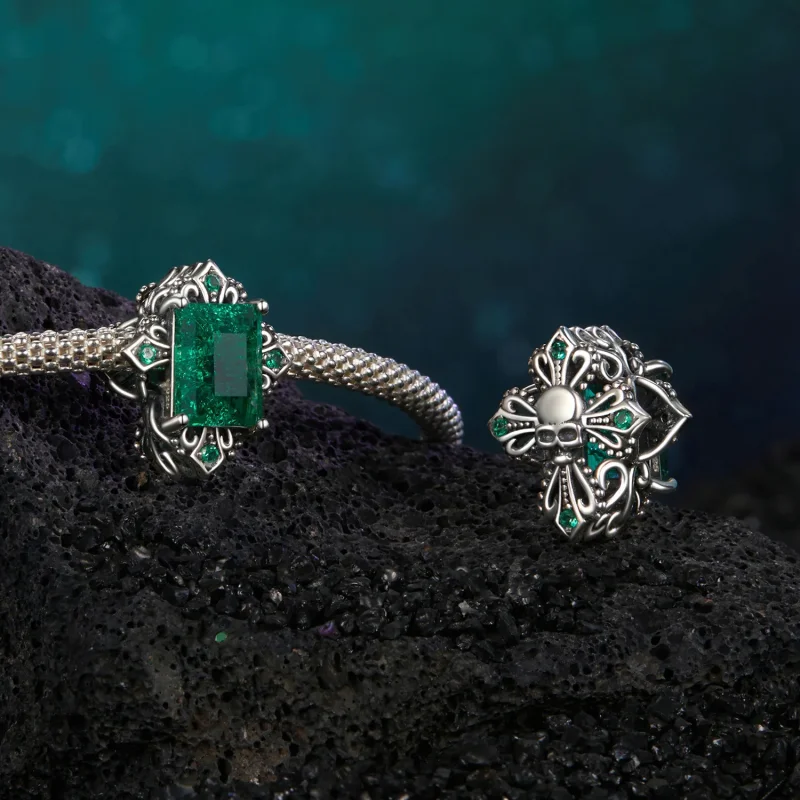 (slika za) Križne kroglice v slogu PANDORA - BSC1063 - Ogled 4