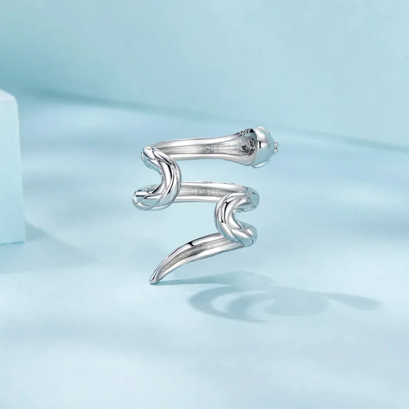 (slika za) Manšeta s kačjim ušesom v stilu PANDORA - SCE1779 - Ogled 4