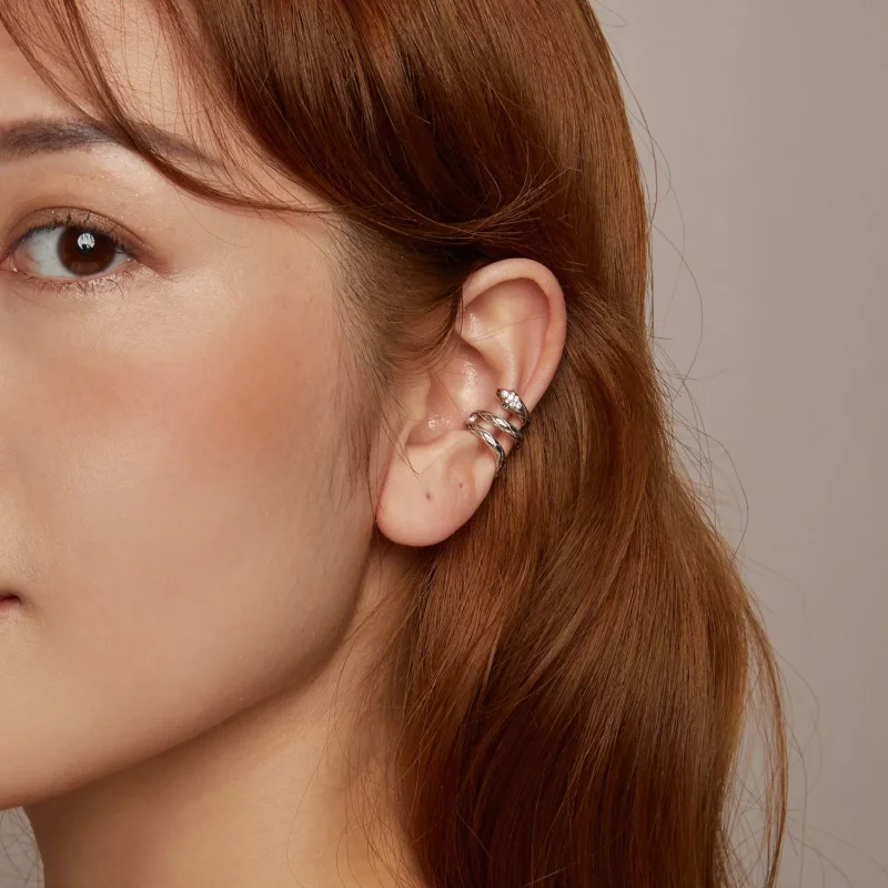 (slika za) Manšeta s kačjim ušesom v stilu PANDORA - SCE1779 - Ogled 9