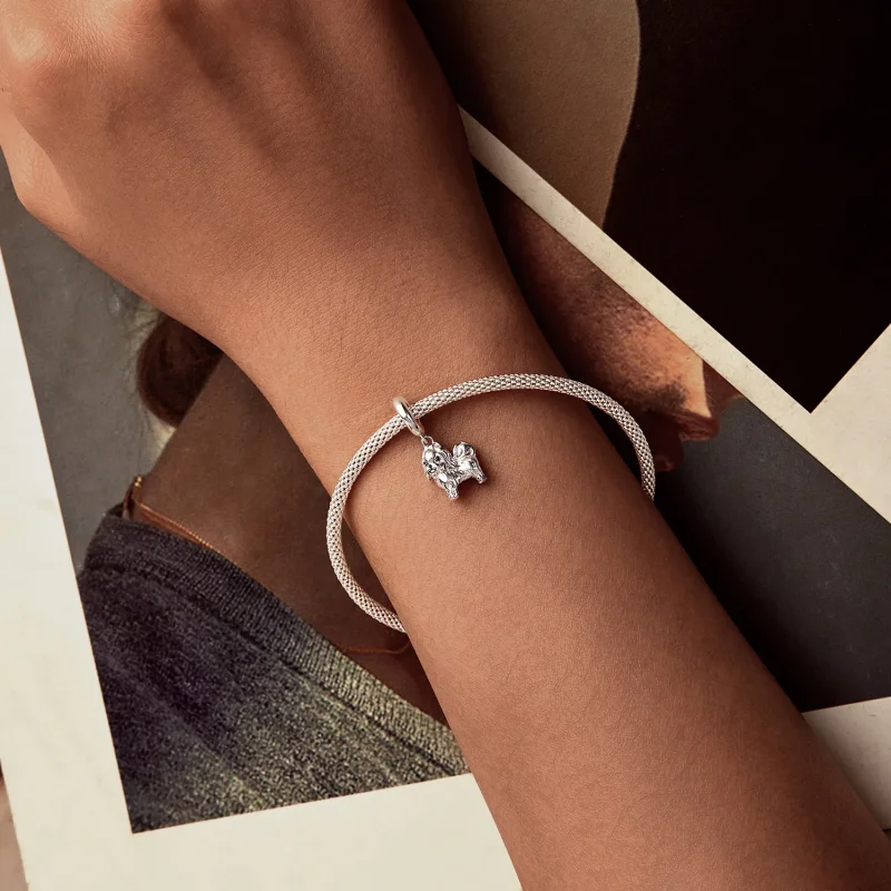 (slika za) Obesek Shih Tzu v stilu PANDORA - SCC2834 - Ogled 5