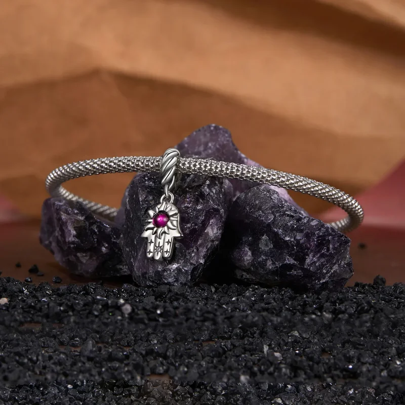 (slika za) Obesek v slogu PANDORA Roka Fatime - SCC2848 - Ogled 3