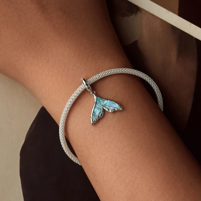 (slika za) Obesek z ribjim repom v stilu PANDORA - SCC2911 - Ogled 5