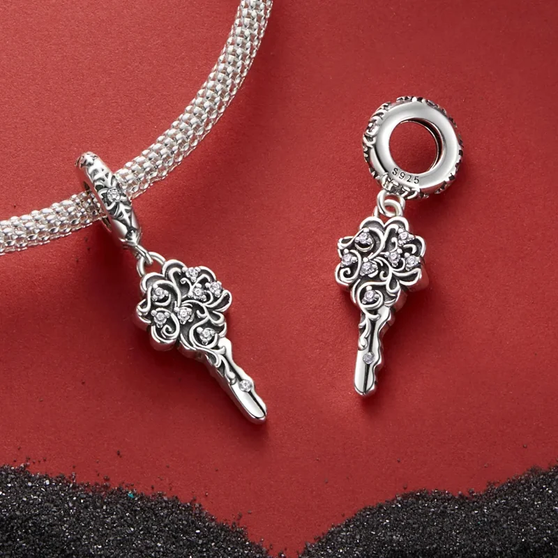 (slika za) Obesek za ključe v stilu PANDORA - SCC2850 - Ogled 4