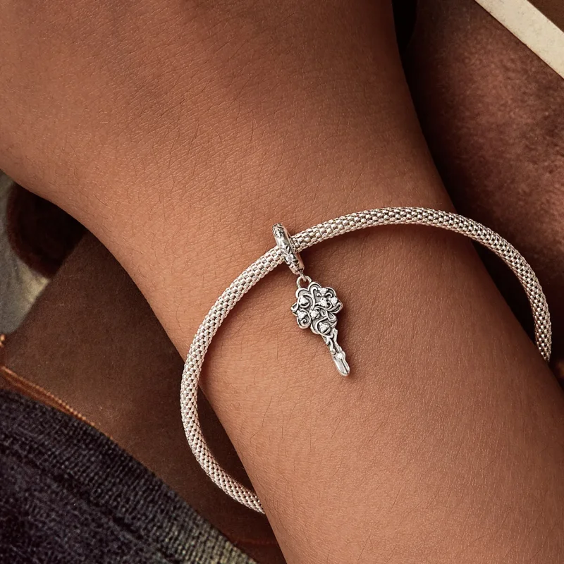 (slika za) Obesek za ključe v stilu PANDORA - SCC2850 - Ogled 6