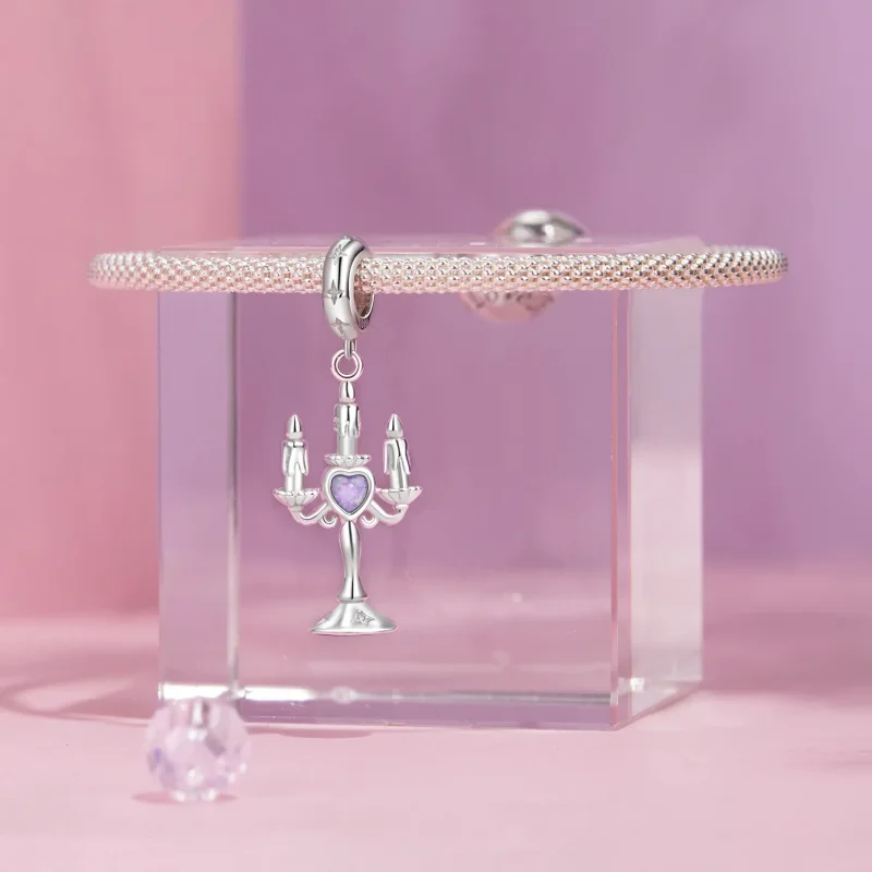 (slika za) Obesek za svečnike v stilu PANDORA - SCC2890 - Ogled 3