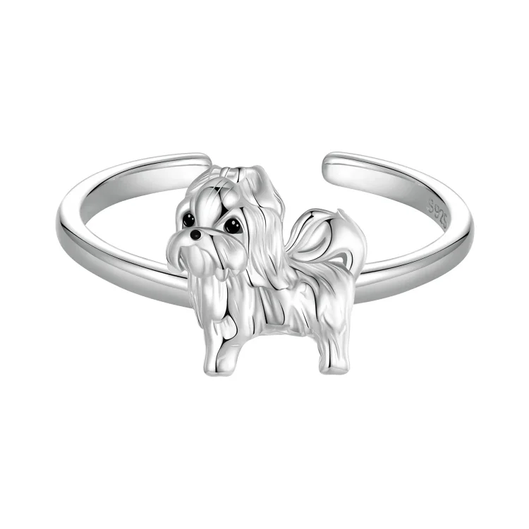 Obroč za odpiranje psa Shih Tzu PANDORA Style - SCR1073-E