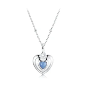 (slika za) Ogrlica PANDORA Style Heart - BSN375