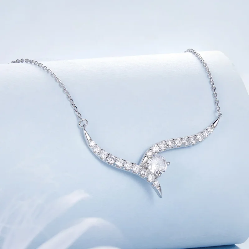 (slika za) Ogrlica PANDORA Style Simple Line - BSN400 - Ogled 2