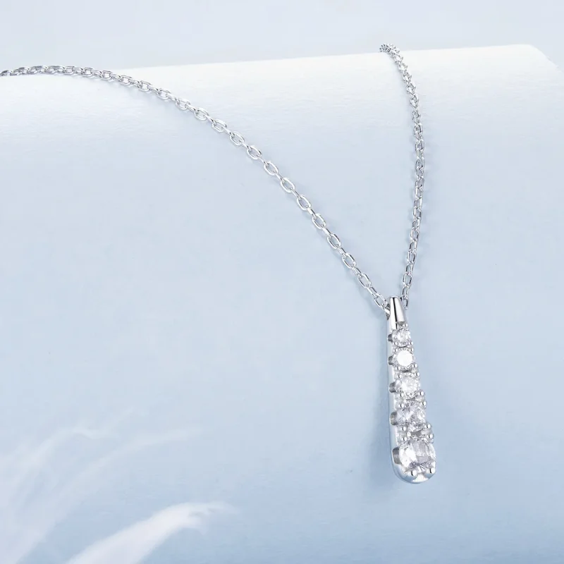 (slika za) Ogrlica PANDORA Style Temperament water drop - BSN399 - Ogled 2