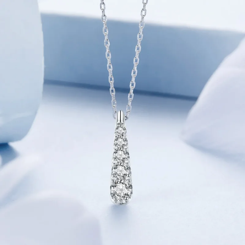 (slika za) Ogrlica PANDORA Style Temperament water drop - BSN399 - Ogled 3